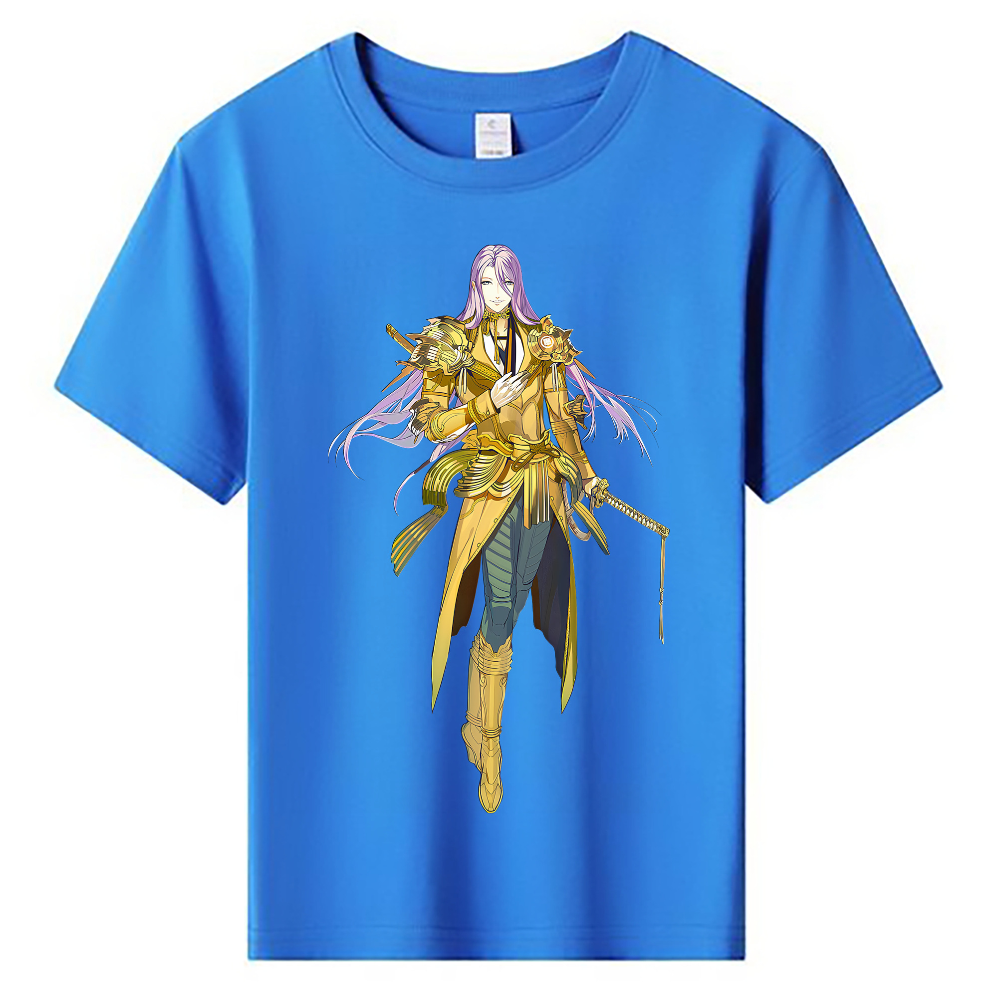（画像用） 刀剣乱舞 Touken Ranbu 綿100％キッズTシャツ（フロントプリント）